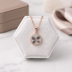Trauerschmuck Kettenanhänger - Schmetterling aus Asche